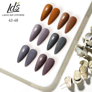 LDS Nail Lacquer Set (6 colors): 043 to 048