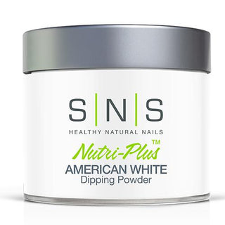 SNS American White Dipping Powder Pink & White - 4 oz