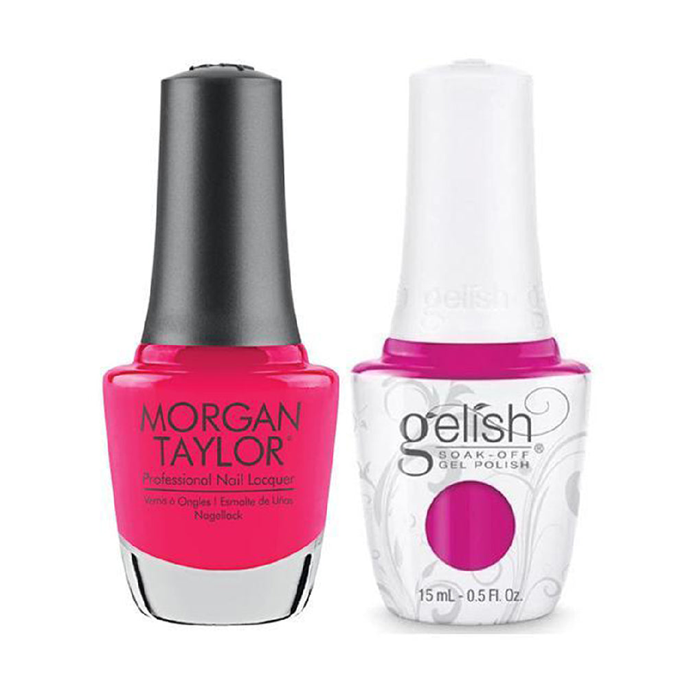 Gelish GE 181 - Pop-arazzi Pose - Gelish & Morgan Taylor Combo 0.5 oz