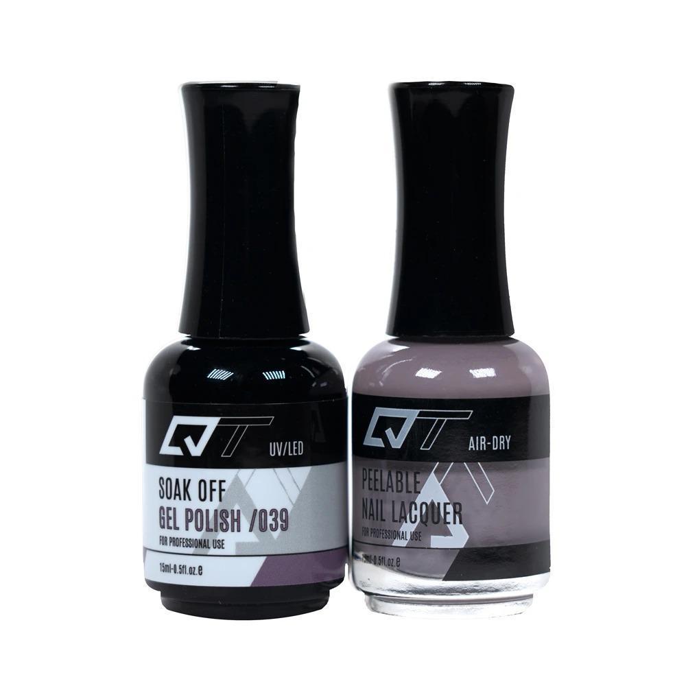 QT 039 - QT Gel Polish & Matching Nail Lacquer Duo Set - 0.5oz