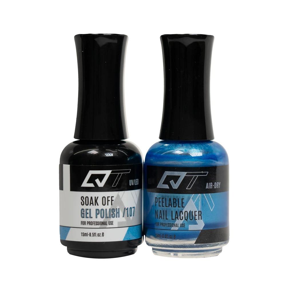 QT 107 - QT Gel Polish & Matching Nail Lacquer Duo Set - 0.5oz