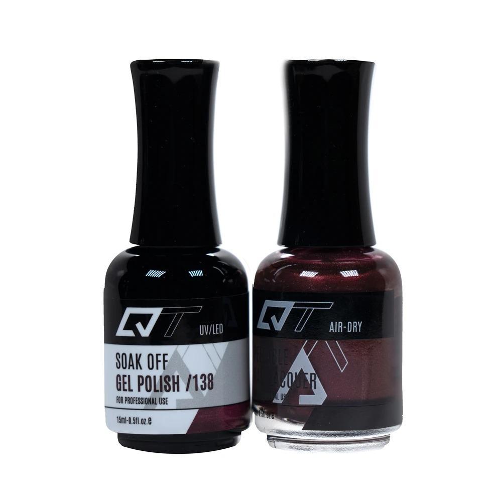 QT 138 - QT Gel Polish & Matching Nail Lacquer Duo Set - 0.5oz