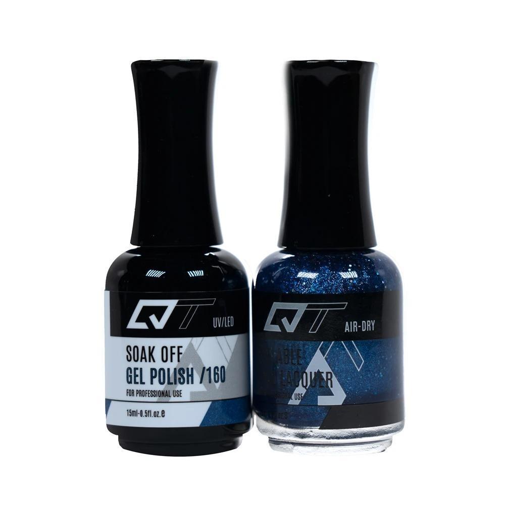 QT 160 - QT Gel Polish & Matching Nail Lacquer Duo Set - 0.5oz