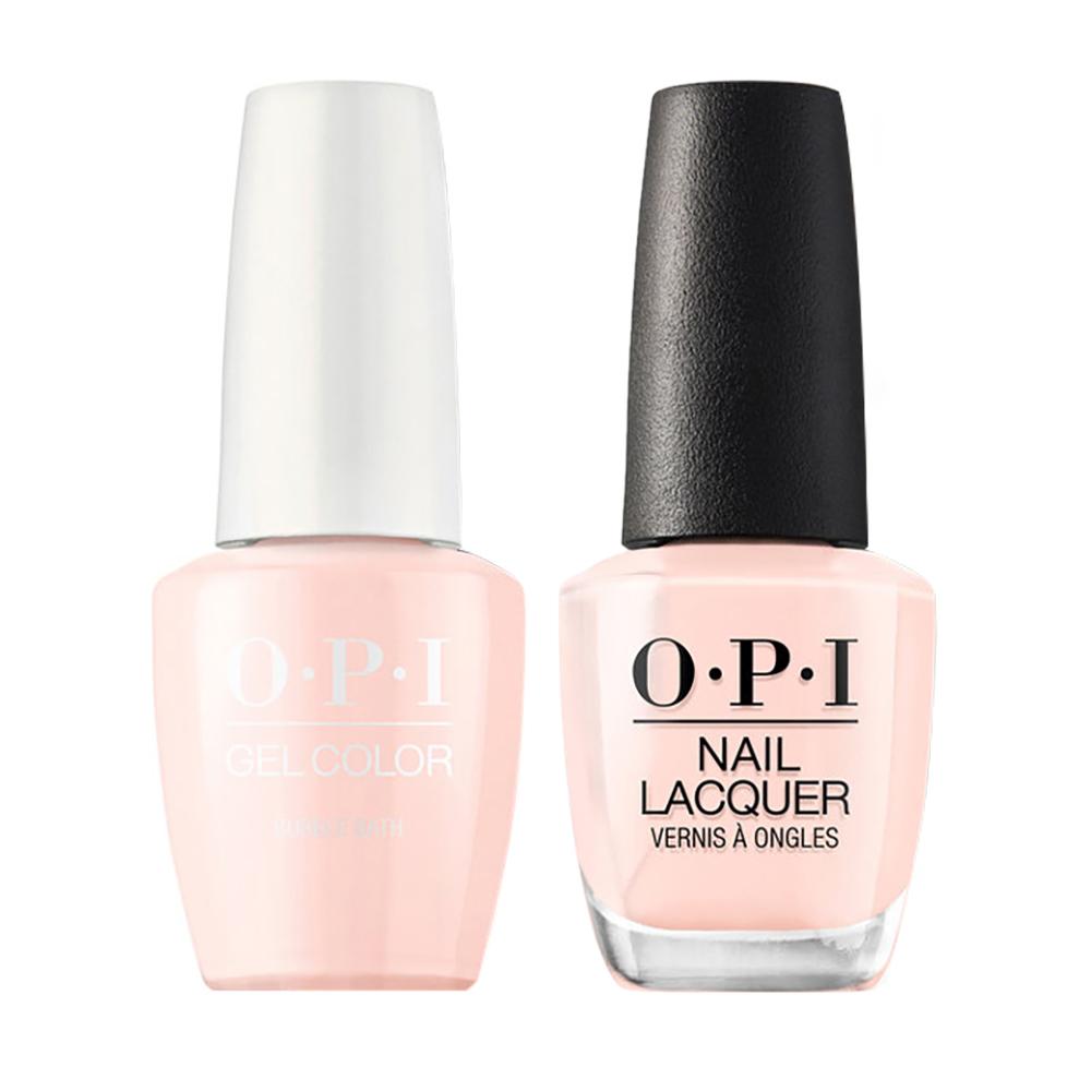 OPI Gel Nail Polish Duo Pink Colors - S86 Bubble Bath