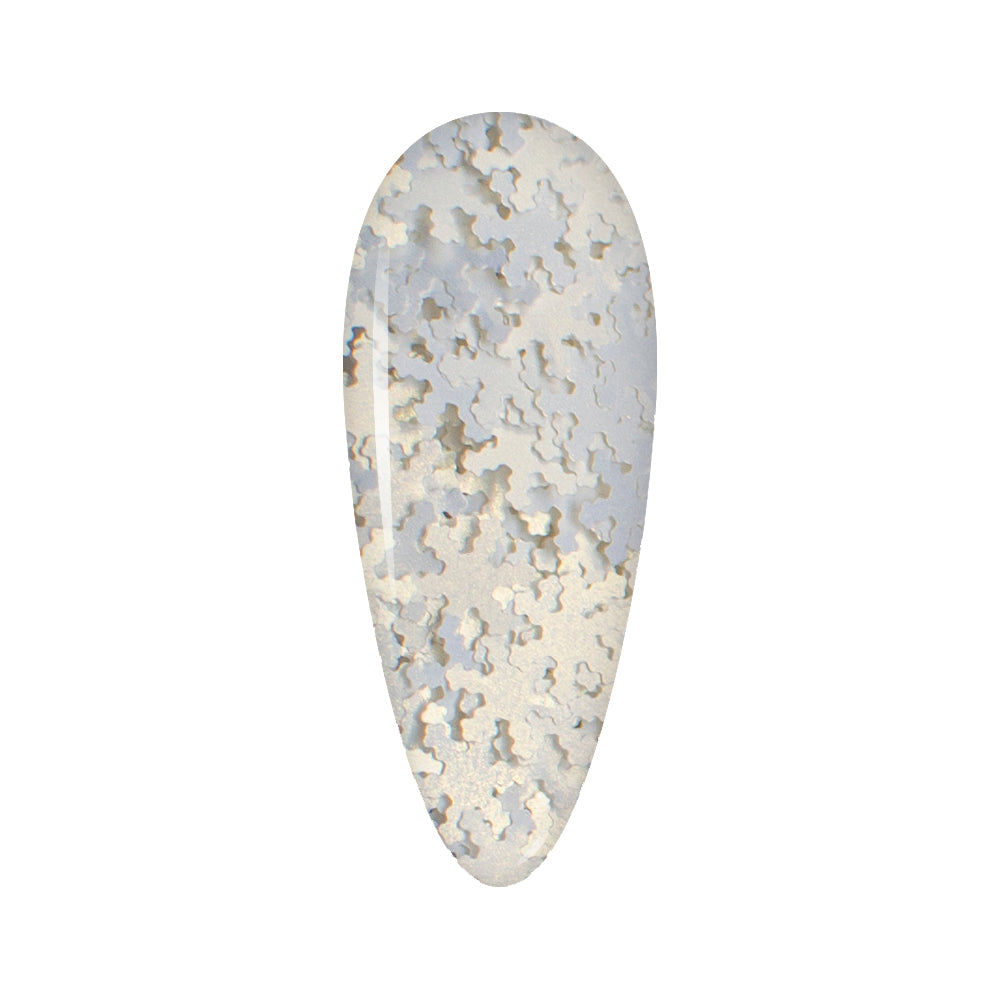LDS Snowflake Glitter Nail Art - SF02 - To The Moon & Back - 0.5 oz