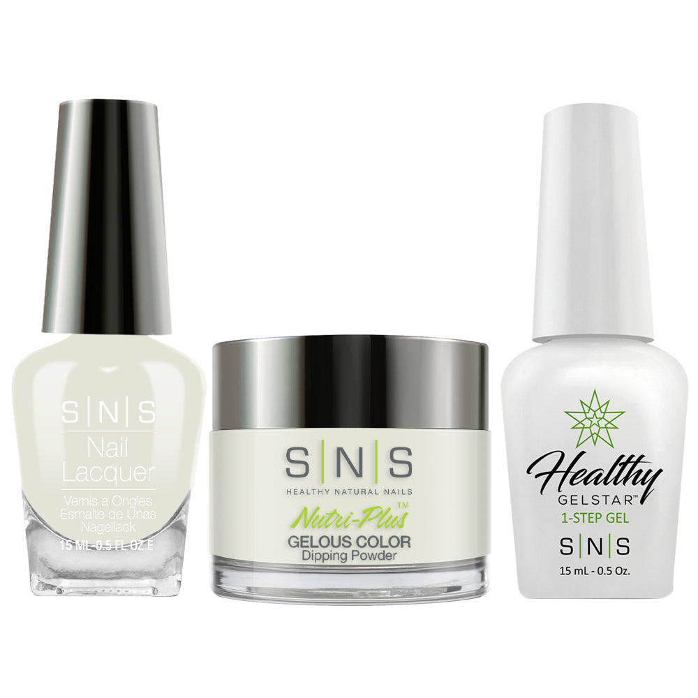 SNS 3 in 1 - SG22 Heirloom Pearls - Dip (1oz), Gel & Lacquer Matching