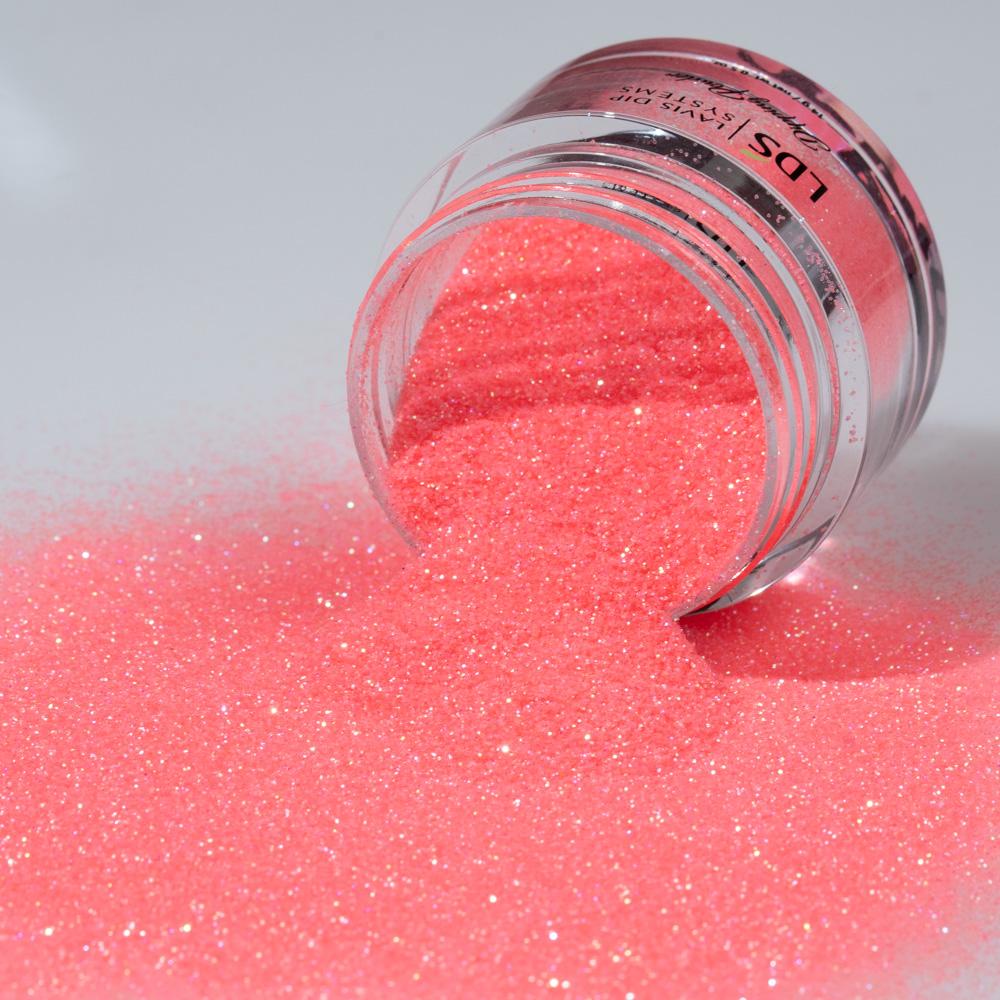 LDS Sprinkle Glitter Nail Art - SP04 - Flamingo - 0.5 oz