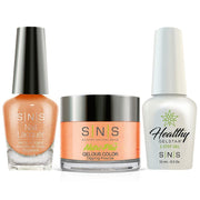 SNS 3 in 1 - BD07 - Satin Doll - Dip (1.5oz), Gel & Lacquer Matching