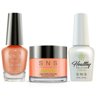 SNS 3 in 1 - BD09 - Isle of Capris - Dip (1.5oz), Gel & Lacquer Matching