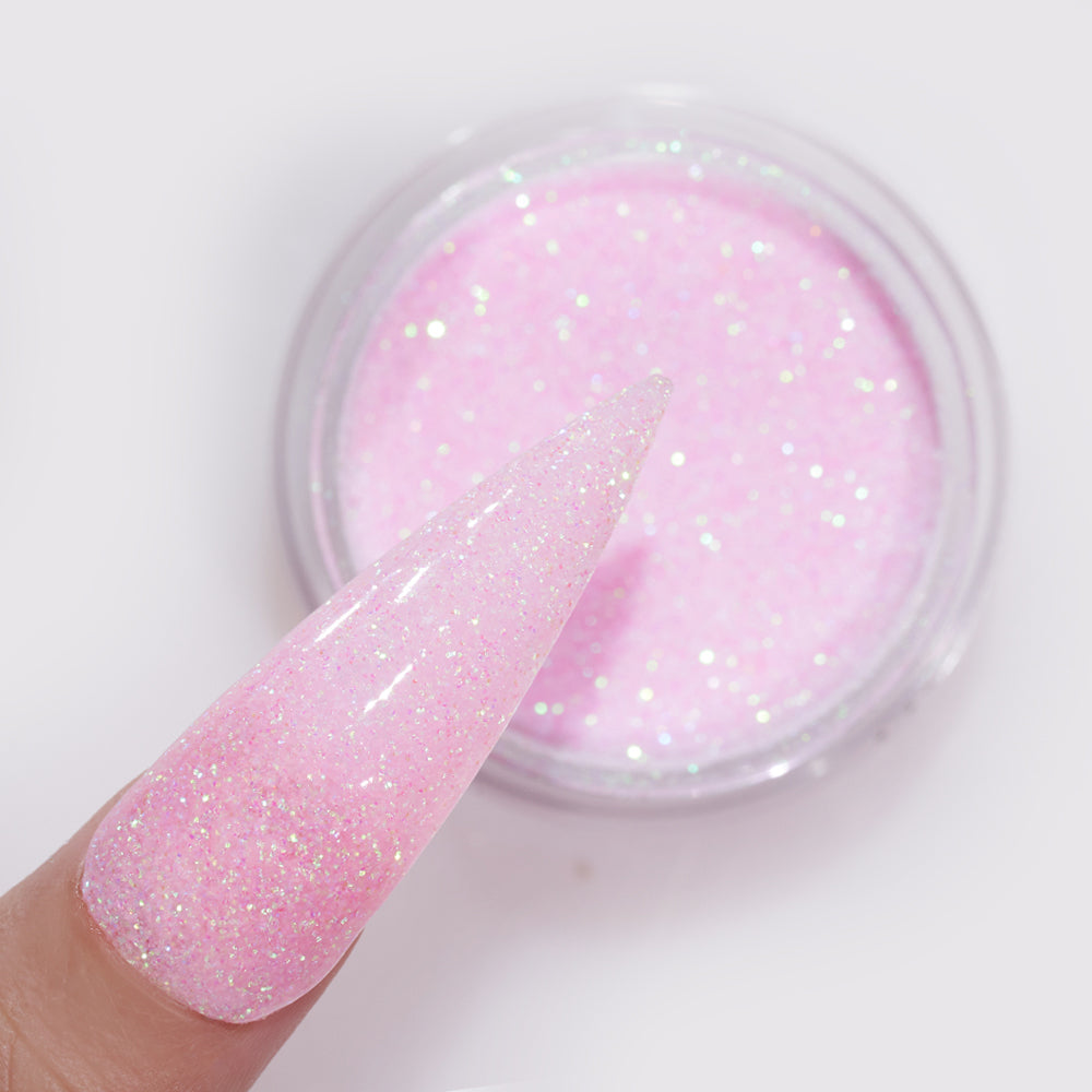 LDS Sprinkle Glitter Nail Art - SP01 - Cotton Candy - 0.5 oz