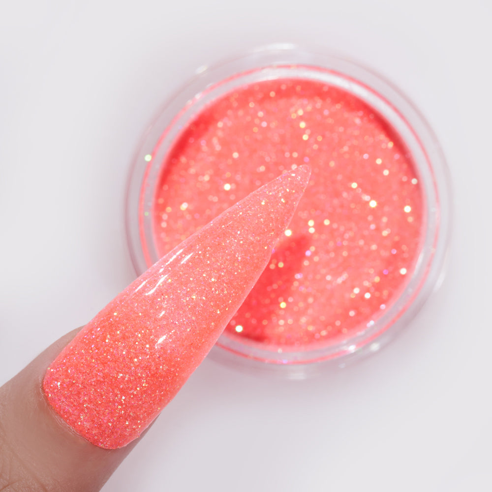LDS Sprinkle Glitter Nail Art - SP04 - Flamingo - 0.5 oz