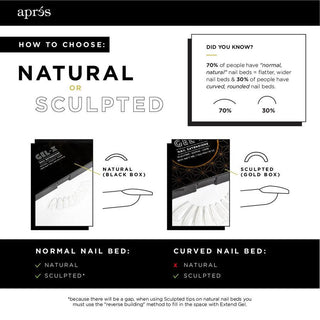 APRES - Gel-X™ Sculpted Coffin Extra Long Box of Tips