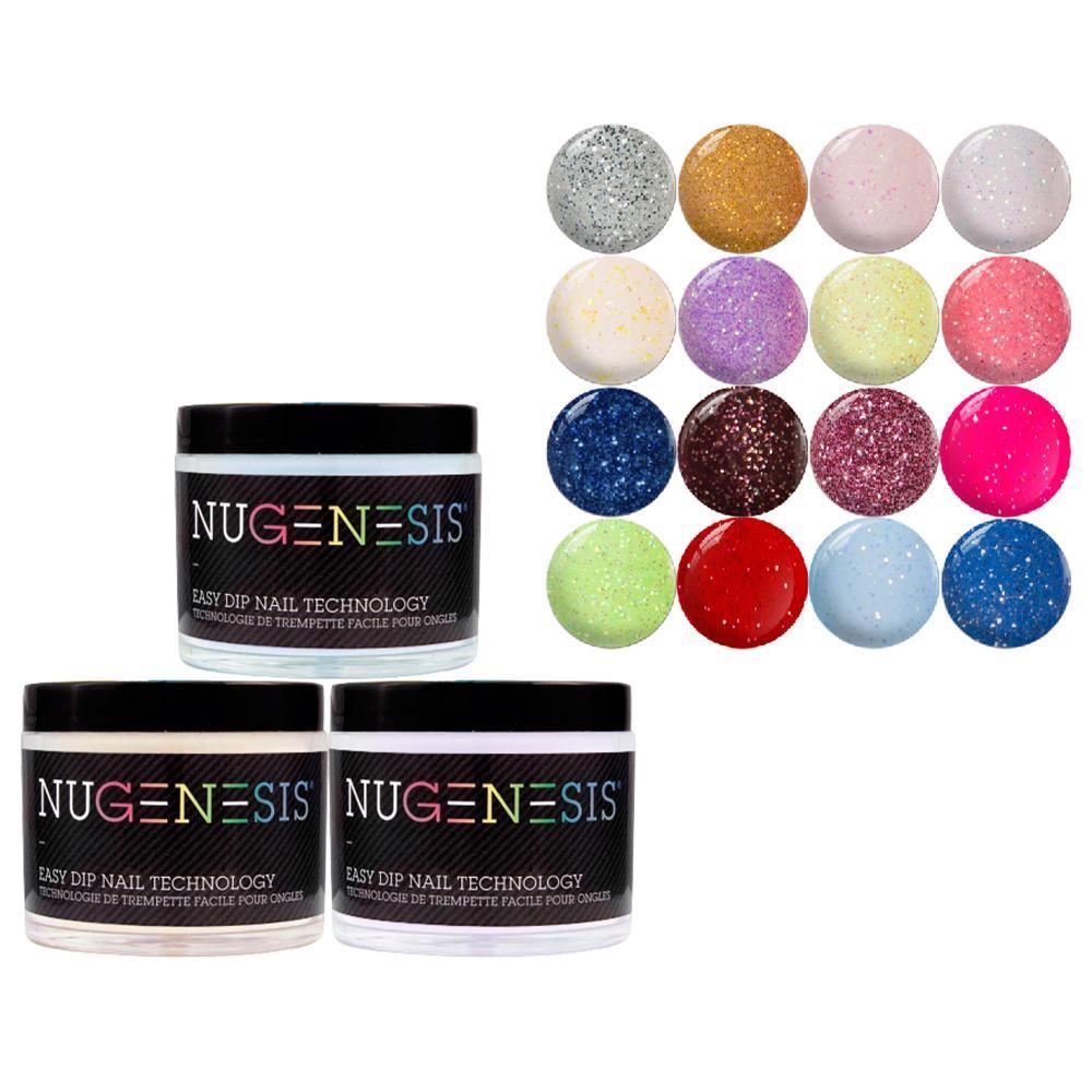 NuGenesis Sparkle Collection (30 Colors): NL01 - NL30