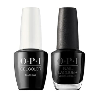 OPI Gel Nail Polish Duo Black Colors - T02 Black Onyx
