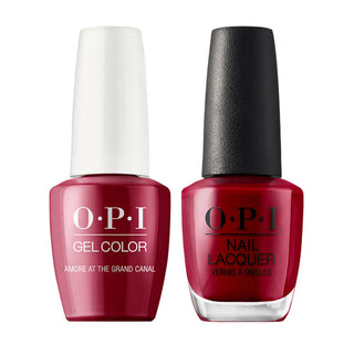 OPI Gel Nail Polish Duo Red Colors - V29 Amore at the Grand Canal