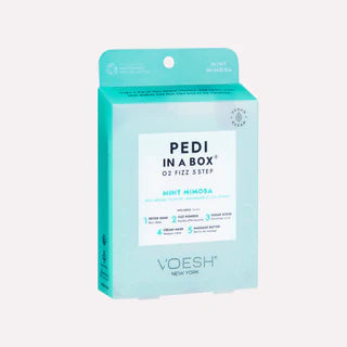 Voesh Pedi In a Box O2 Fizz 5 Step - Mint Mimosa  (PCS)
