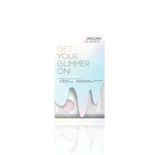 VOESH Pedicure in Box Glimmer 5 Step Kit - Unicorn Peach