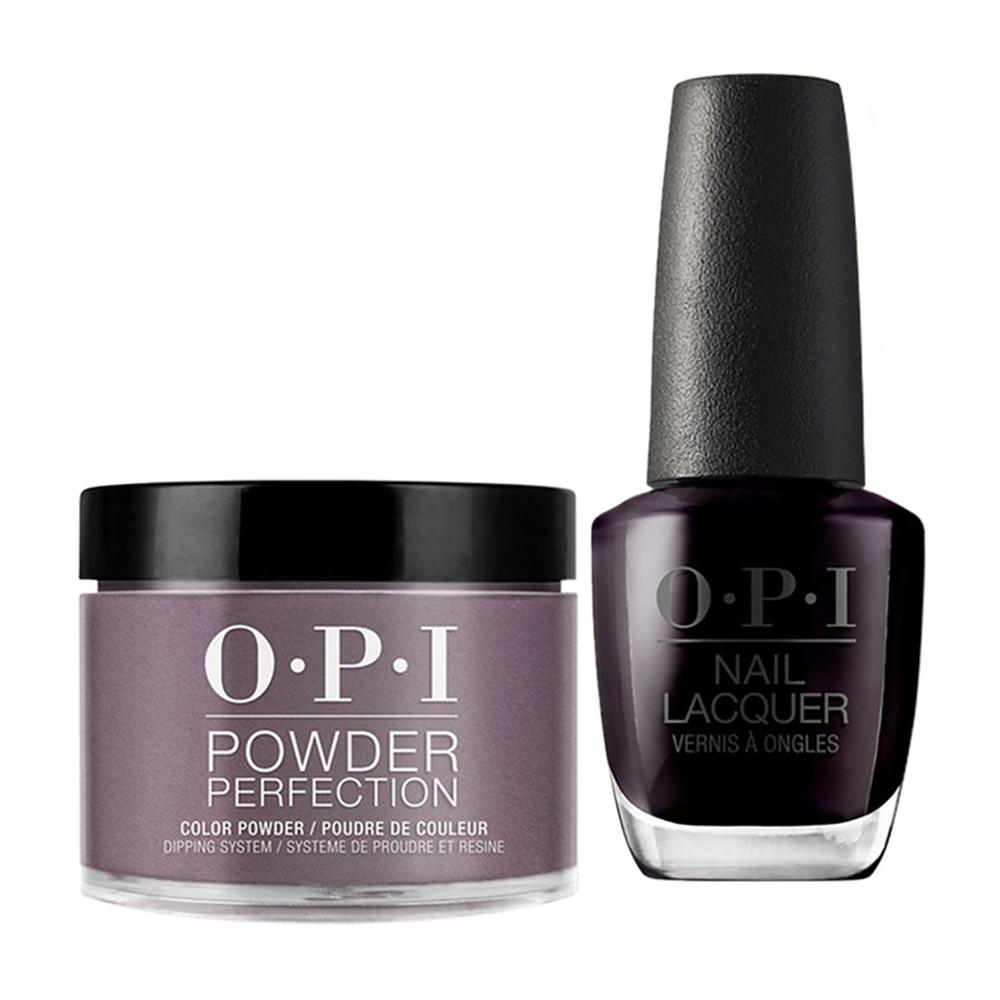 OPI W42 Lincoln Park After Dark - Dip & Lacquer Combo