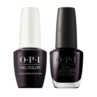 OPI Gel Nail Polish Duo Purple Colors - W42 Lincoln Park After Dark