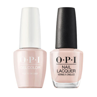 OPI Gel Nail Polish Duo Beige Colors - W57 Pale to the Chief