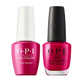 OPI Gel Nail Polish Duo Pink Colors - W62 Madam President
