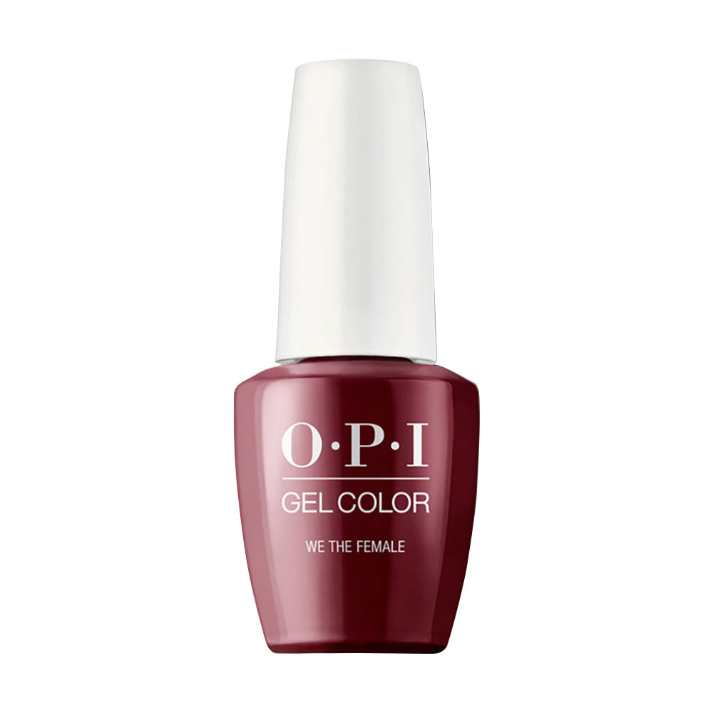 OPI Gel Polish Red Colors - W64 We the Female