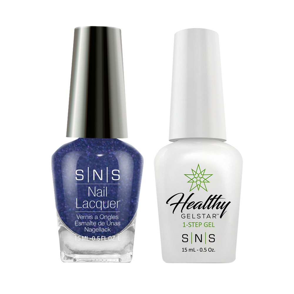 SNS Gel Nail Polish Duo - AC02 Blue Colors