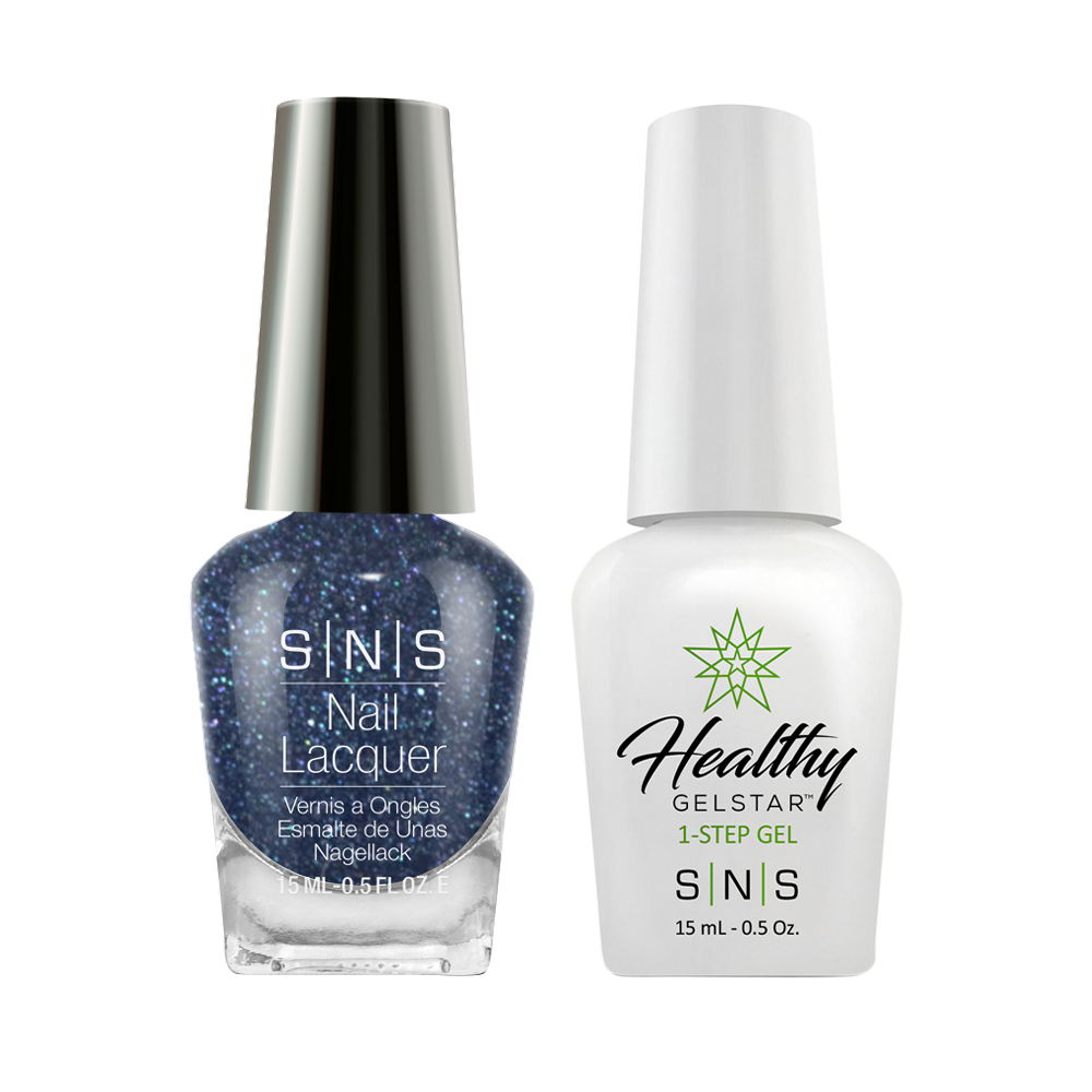 SNS Gel Nail Polish Duo - AC03 Blue Colors