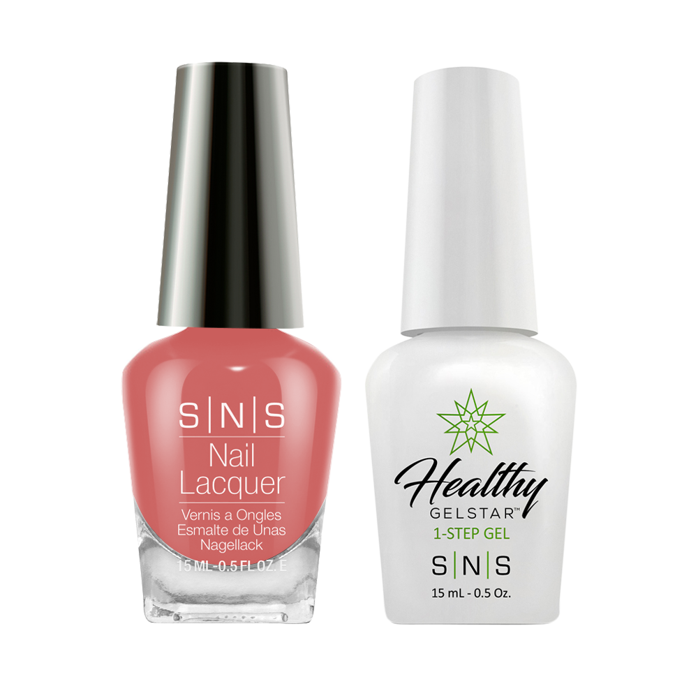 SNS Gel Nail Polish Duo - AC27 Pink Coral Colors