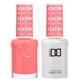  DND Gel Nail Polish Duo - 426 Coral Colors - Pastel Orange by DND - Daisy Nail Designs sold by DTK Nail Supply