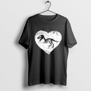 Dinosaur Skeleton T-Shirt, Dinosaur T-Rex Shirt, Dinosaur Hearts Shirt, Love Dinosaurs, Funny Dino Shirt