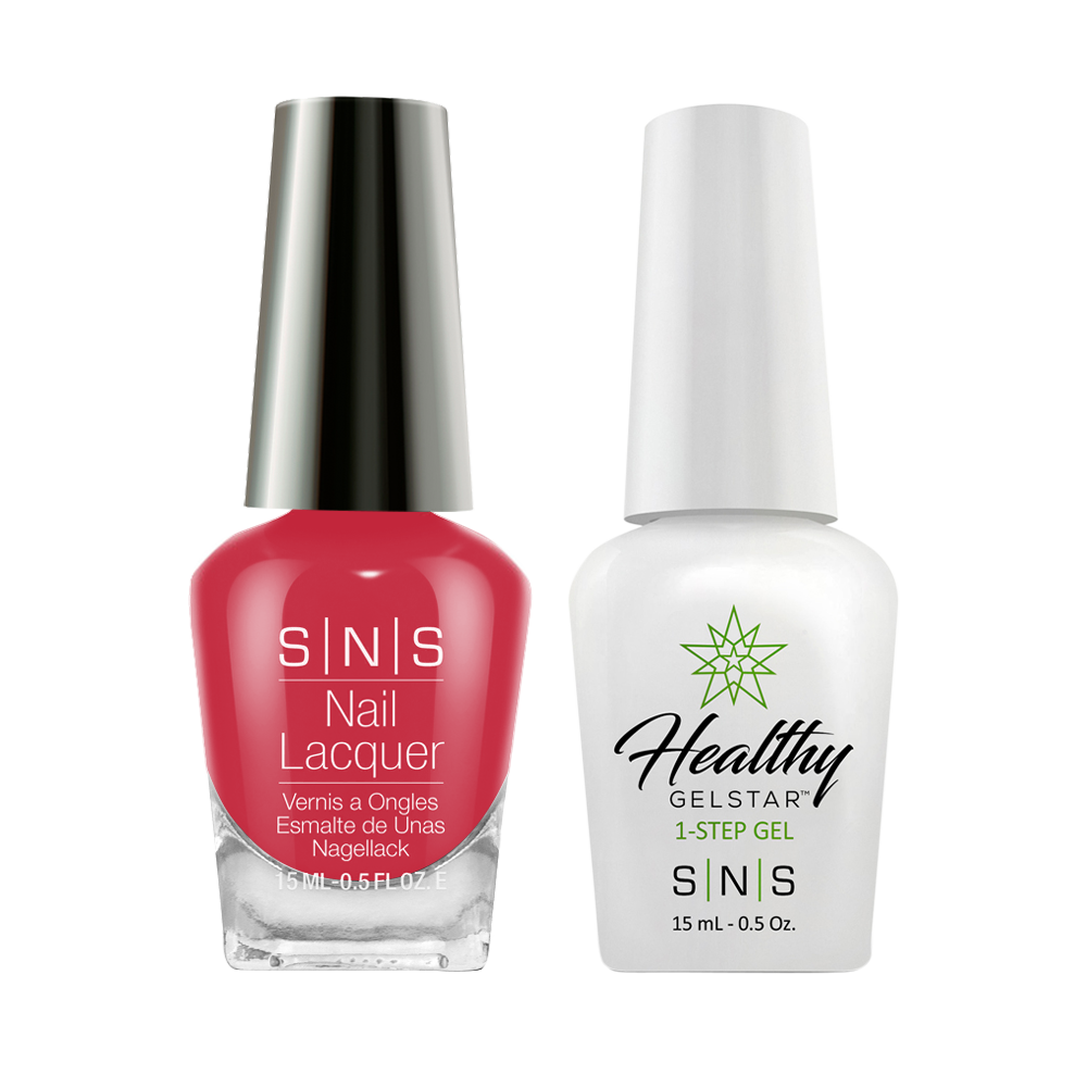 SNS Gel Nail Polish Duo - BOS04 Red Colors