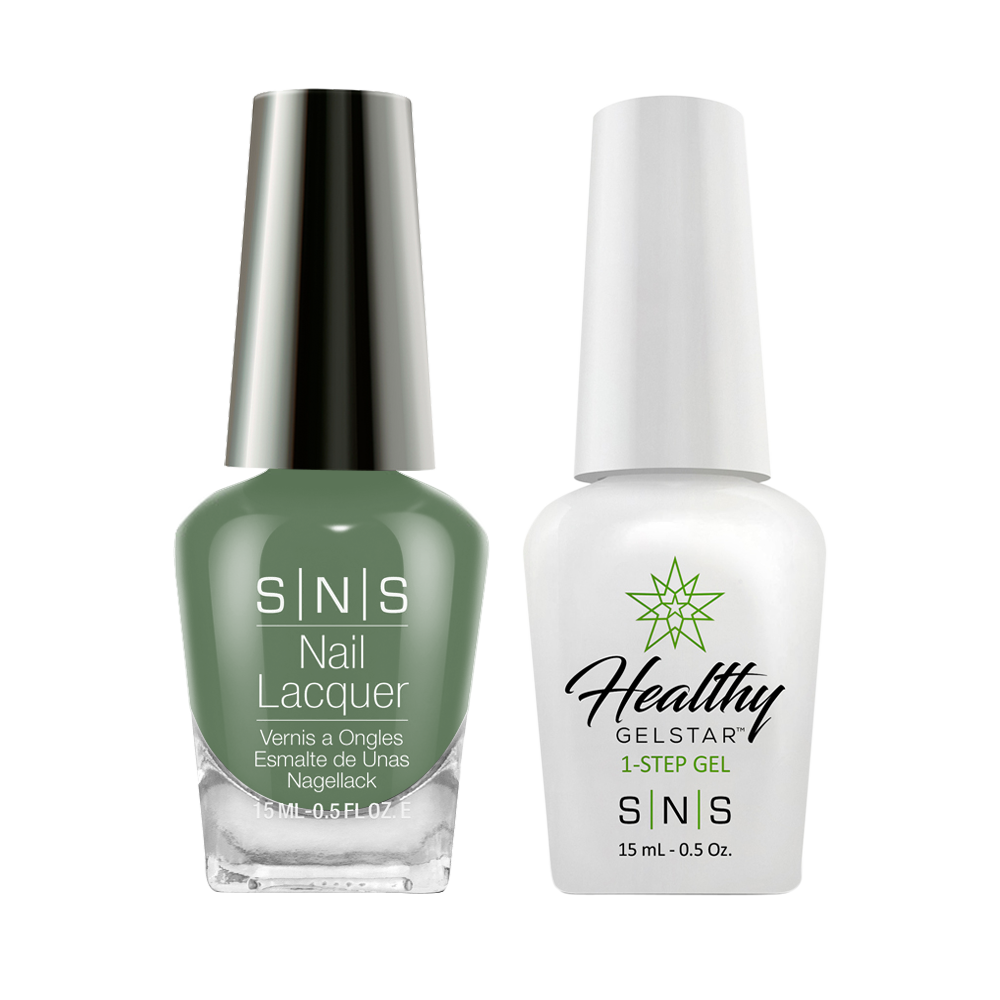 SNS Gel Nail Polish Duo - BOS10 Green Colors