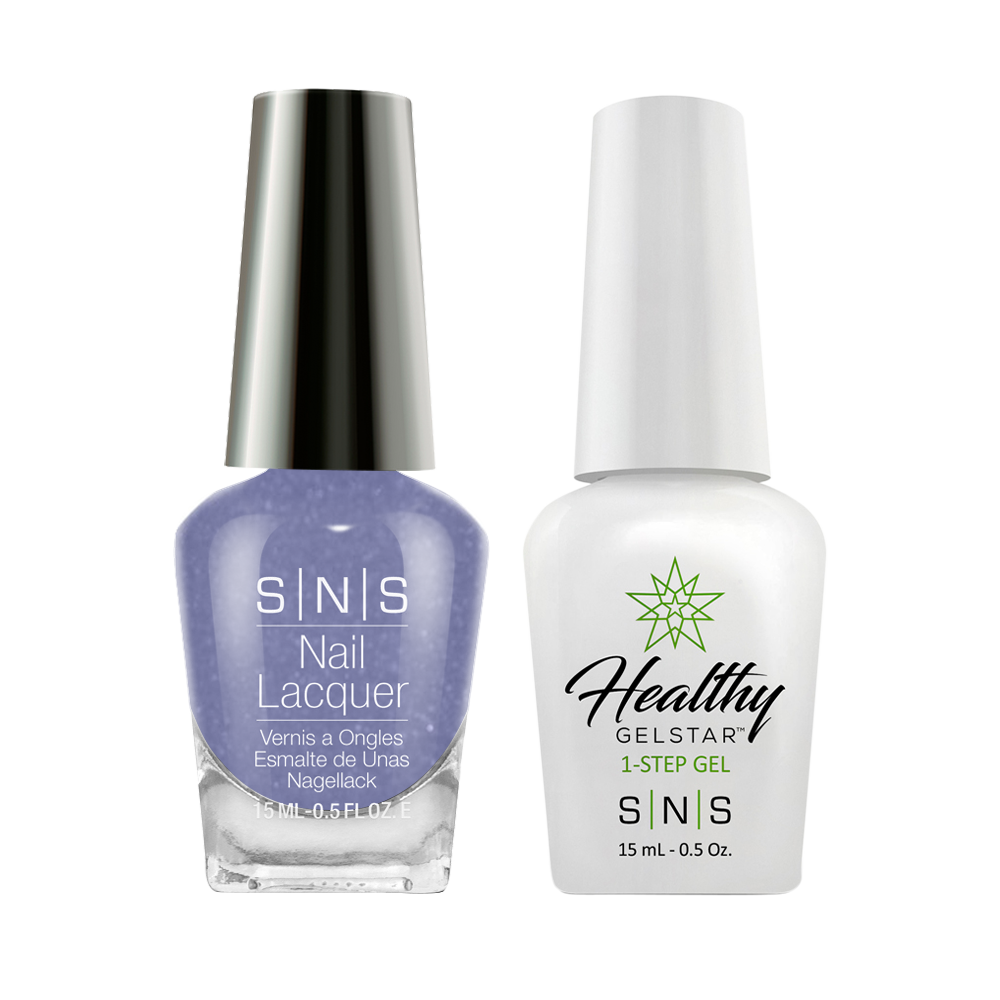 SNS Gel Nail Polish Duo - BOS14 Blue Colors