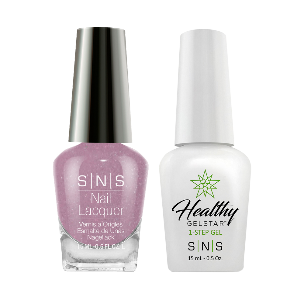 SNS Gel Nail Polish Duo - BOS17 Purple Colors