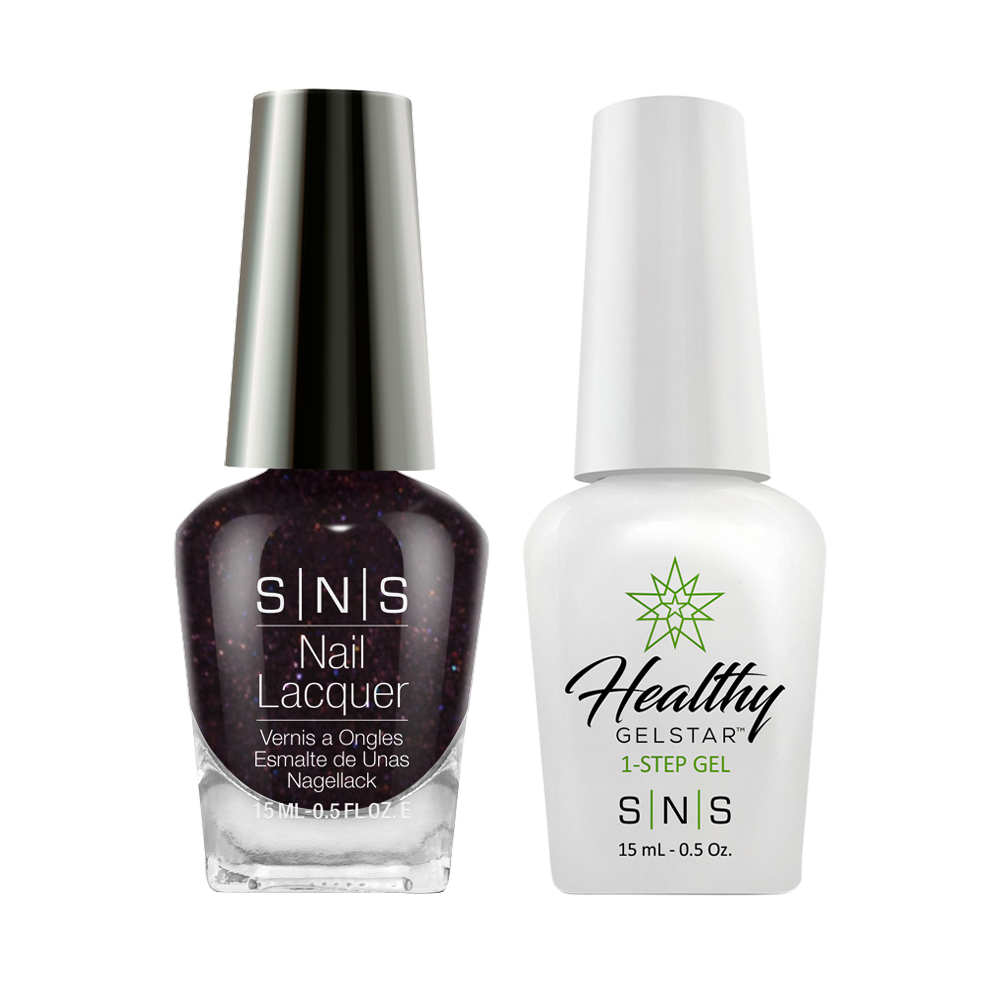 SNS Gel Nail Polish Duo - BOS22 Gray Colors