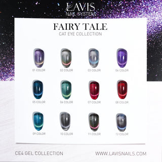 LAVIS Cat Eyes CE4 - Gel Polish 0.5 oz - Fairy Tale Collection V2