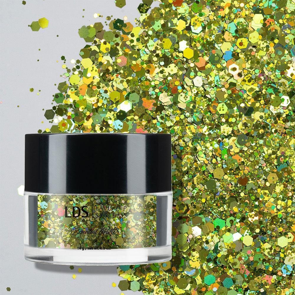 LDS Holographic Chunky Glitter Nail Art - DCG10 0.5 oz