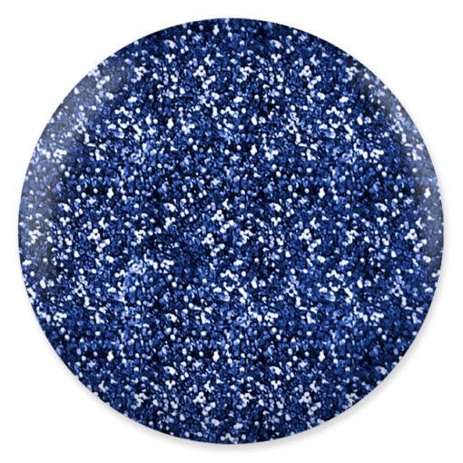 DND Acrylic & Powder Dip Nails 509 - Blue Glitter Colors