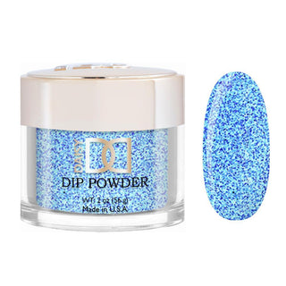 DND Acrylic & Powder Dip Nails 514 - Glitter Blue Colors