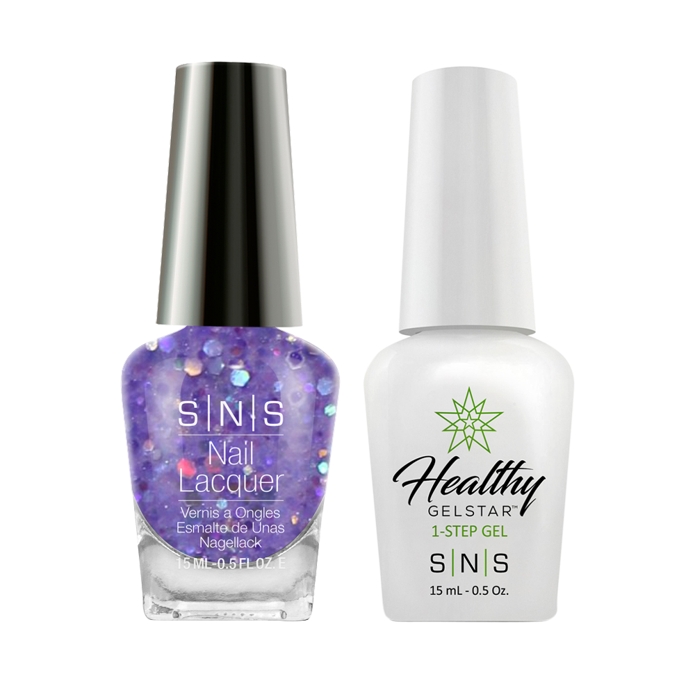  SNS Gel Nail Polish Duo - DW36 Vegas, Baby - Purple Colors by SNS sold by DTK Nail Supply
