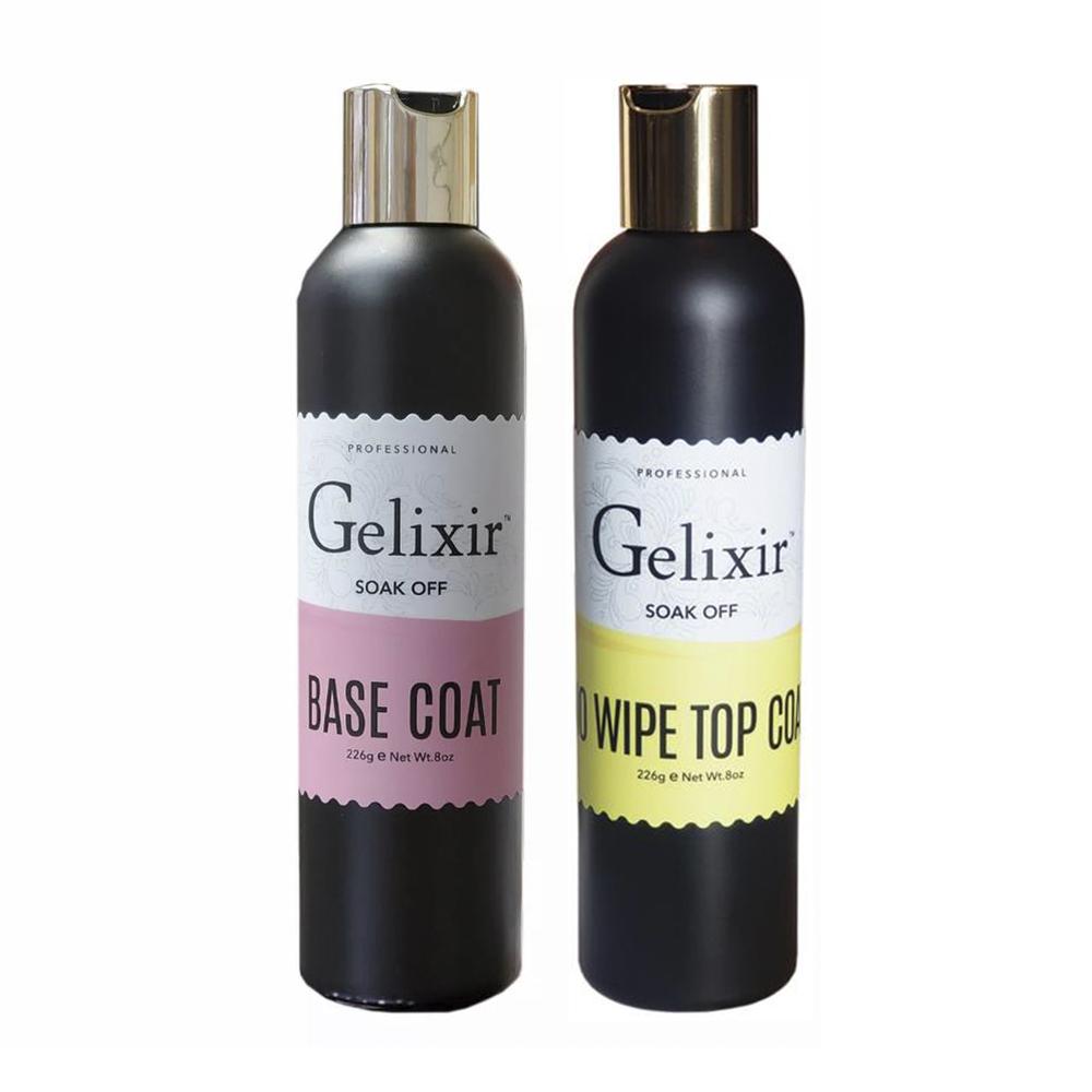 Gelixir - Base Top Coat Refill 8oz