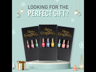 LDS Holiday Collection: 6 Gel Polishes, 1 Base Gel, 1 Top Gel, 1 Strengthener Gel - THE NEW CLASSICS - 100, 111, 103, 115, 104, 101