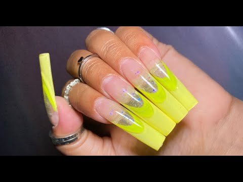 Lavis Gel Nail Polish Duo - 185 Yellow Colors - Lemon Twist