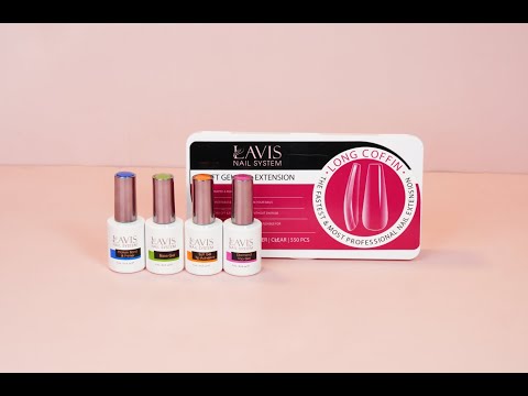 LAVIS - Coffin Long Nail Tips