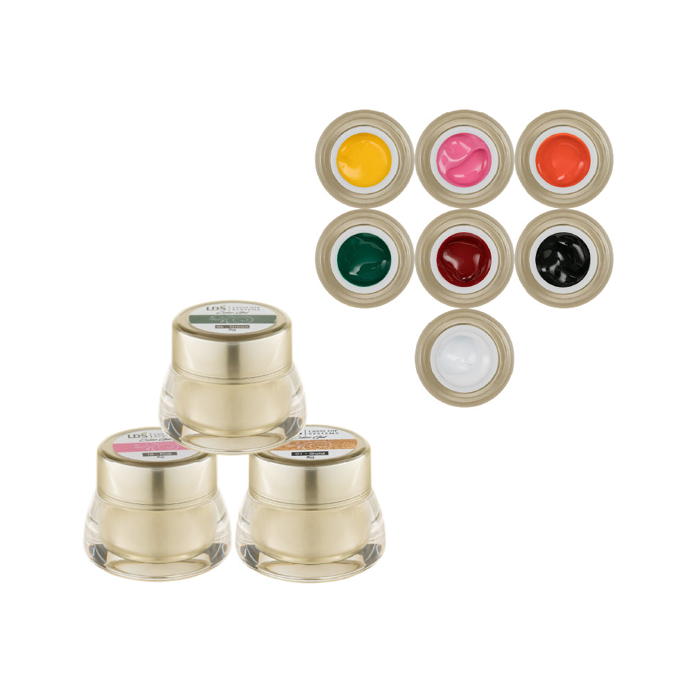 LDS Draw Painting Gel Nails Polish Nail Art Kit 3