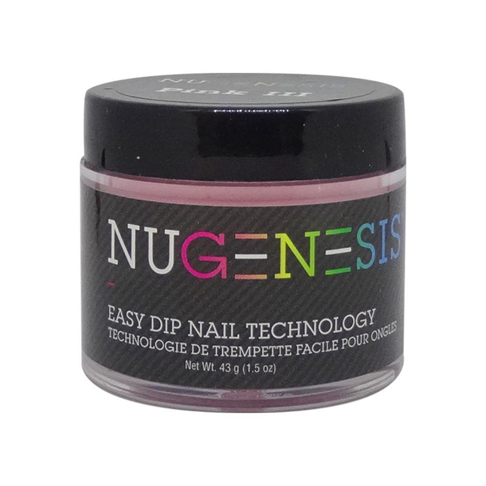 NuGenesis Pink III - Pink & White 1.5 oz