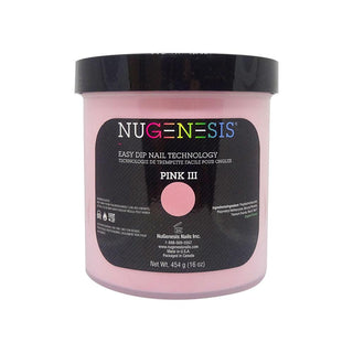 NuGenesis Pink III - Pink & White 16 oz