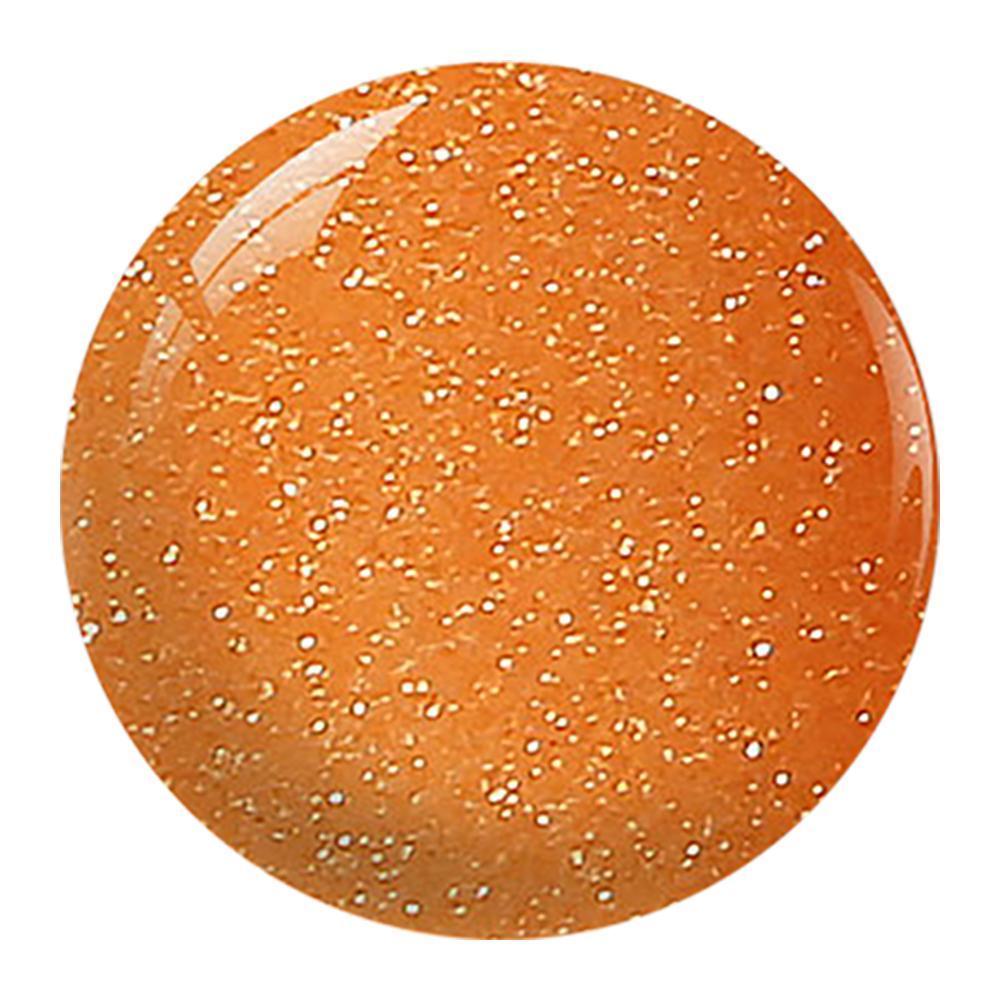 NuGenesis Glitter Orange Dipping Powder Nail Colors - NU 006 Lucky Penny