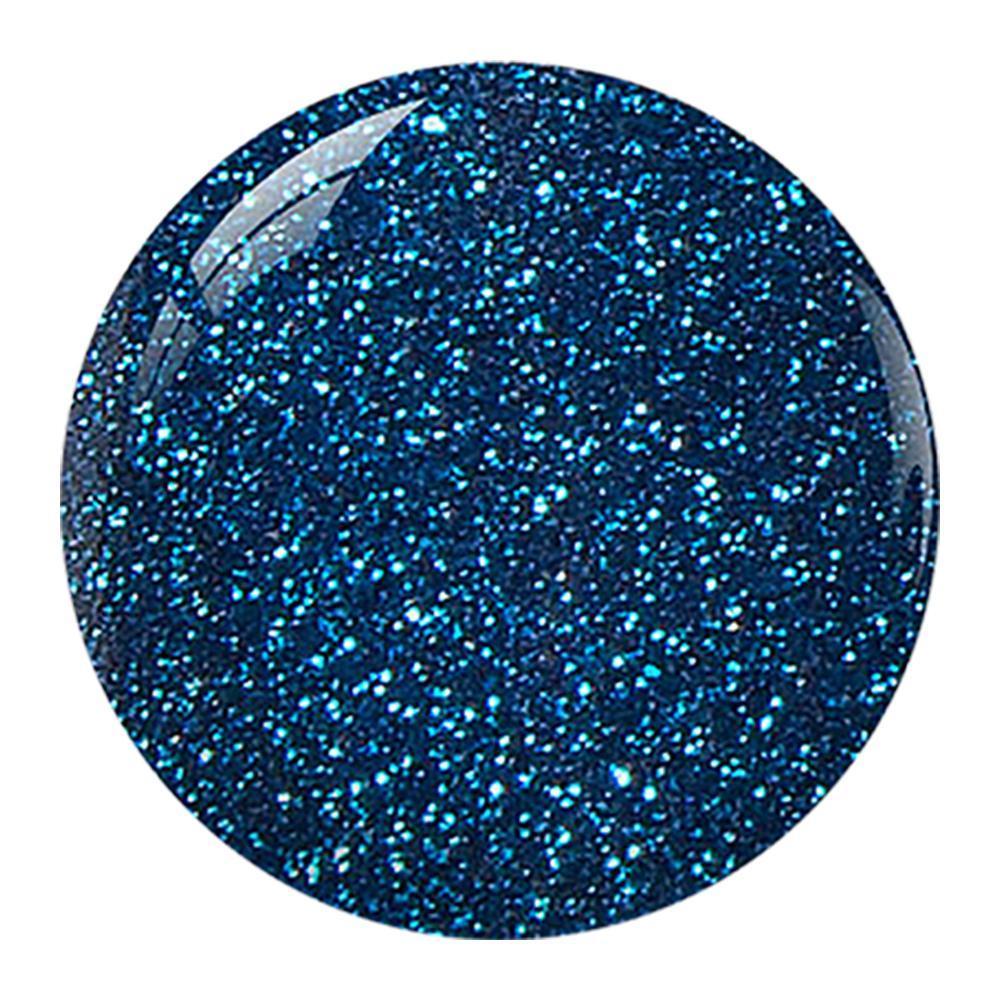 NuGenesis Glitter Blue Dipping Powder Nail Colors - NU 011 Blue Suede Shoes